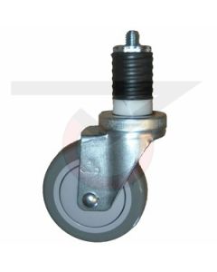 Swivel Caster - 4" Polyurethane - 1.5" Expanding Stem