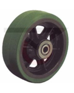 Polyurethane on Iron Wheel - 6" x 3" (2,040 lb. Cap)