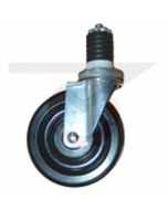 Swivel Caster - 3" Phenolic Wheel - 1.5" Expanding Stem