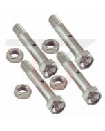 Axle with Grease Fitting - 3/4"-10 x 4-1/4" - 4-PACK