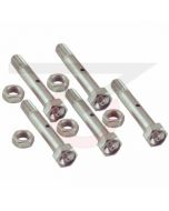 Axle w/ Grease Fitting - 1/2"-13 x 3-3/8" - 5 PACK